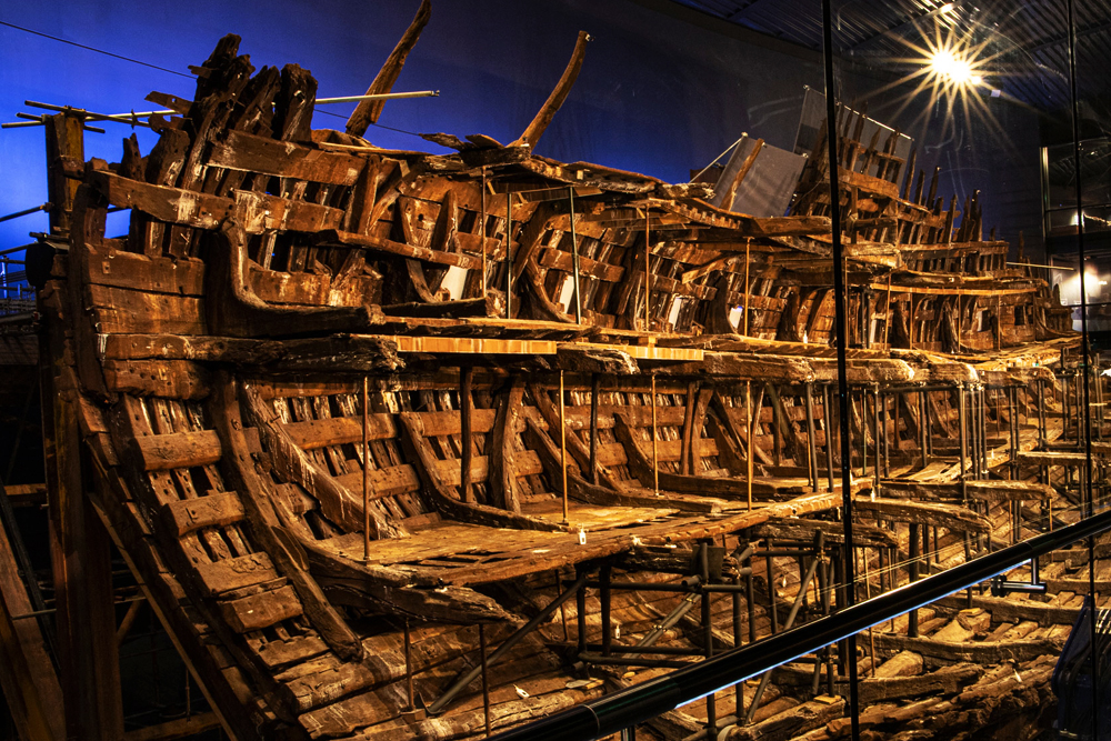 The Mary Rose at Portsmouth Historic Dockyard is just one of the things to do in Hampshire during your stay at Wallops Wood